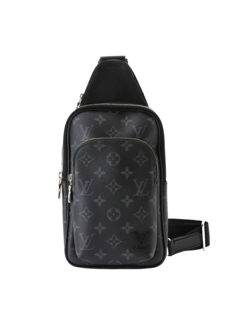 Louis Vuitton Avenue Sling Bag PM Monogram Eclipse Black